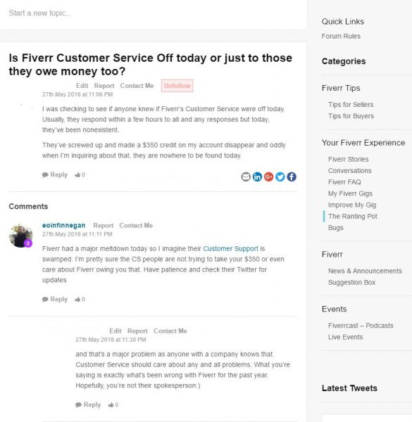 fiverr forum support edit fiverr forum support edit