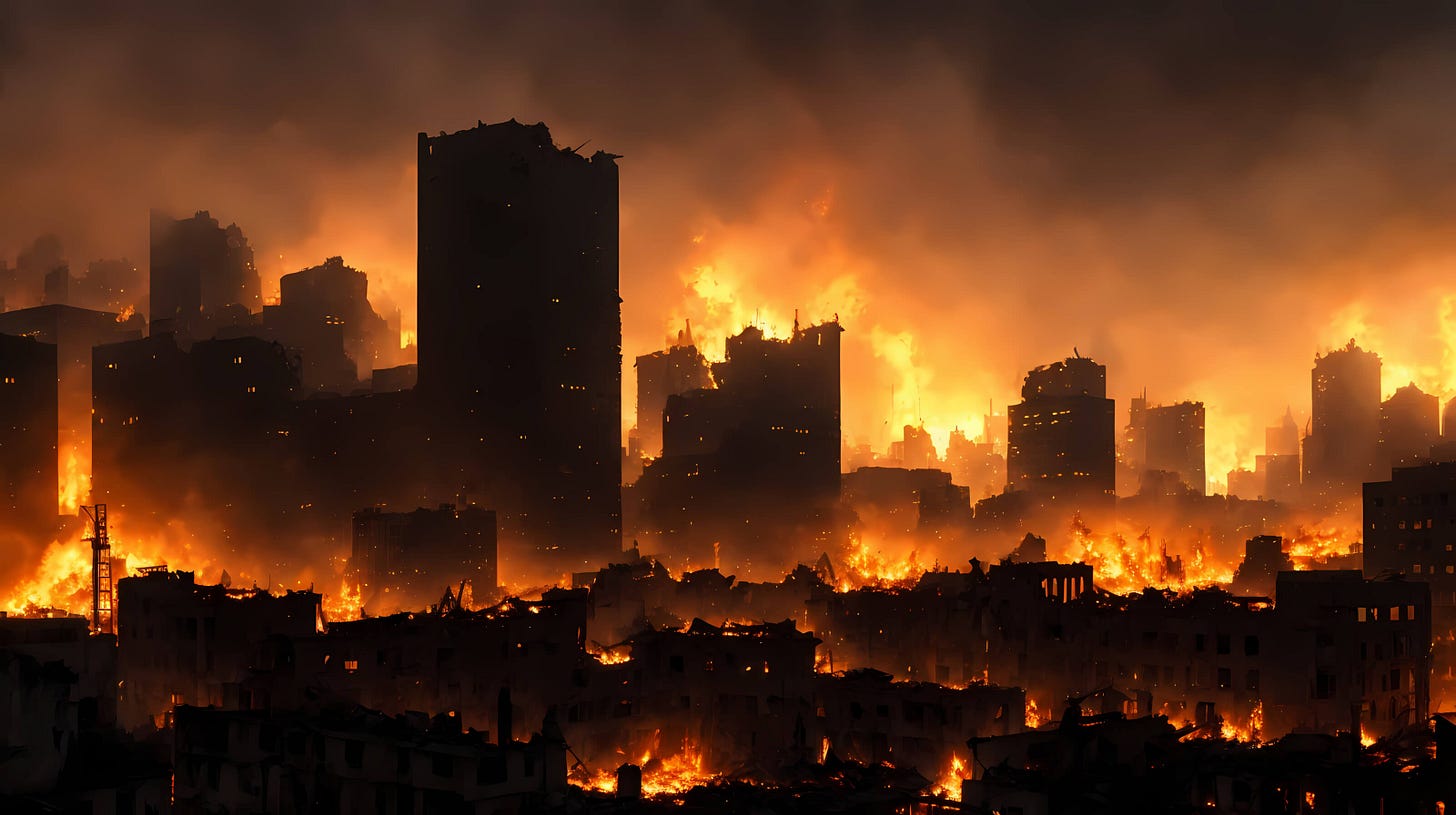 Burning Skyline