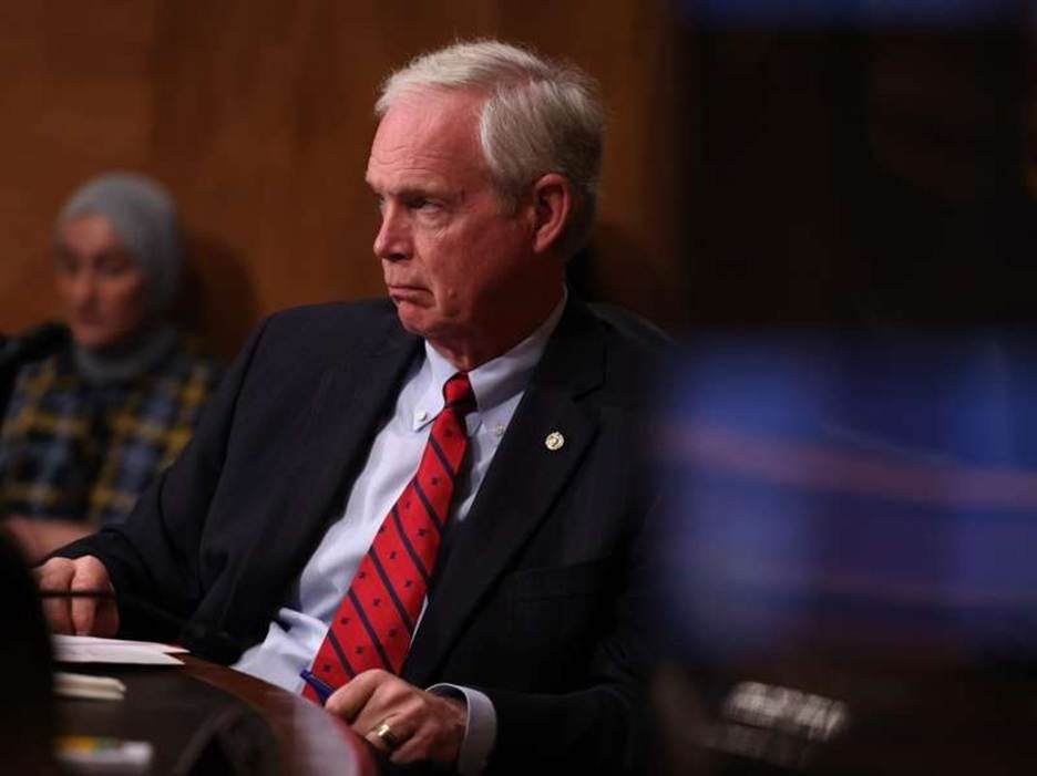 Ron Johnson Erupts During Senate Hearing as Ellison Defends Protesters ...