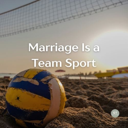 Marriage Is a Team Sport a blog by Gary Thomas