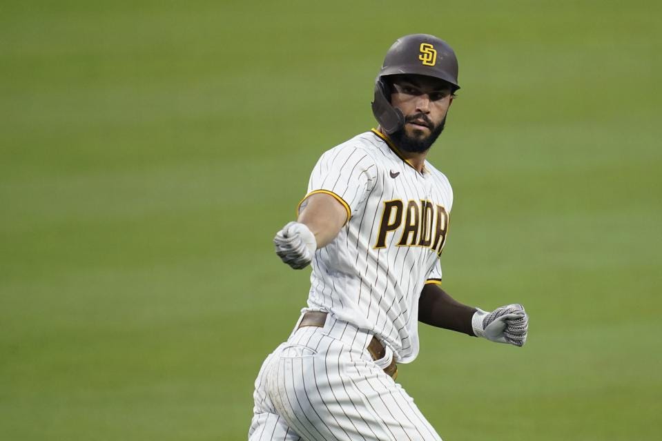 Before Breaking His Finger, Padres' Eric Hosmer Finally Increased His  Launch Angle