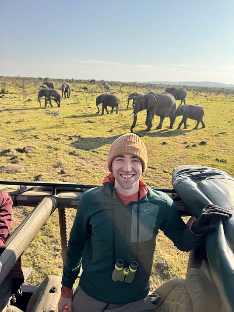 9 photos from Kenya of Jacob, his family, and various wild animals