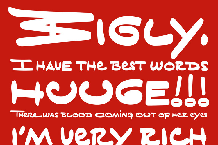 BF Tiny Hand Font