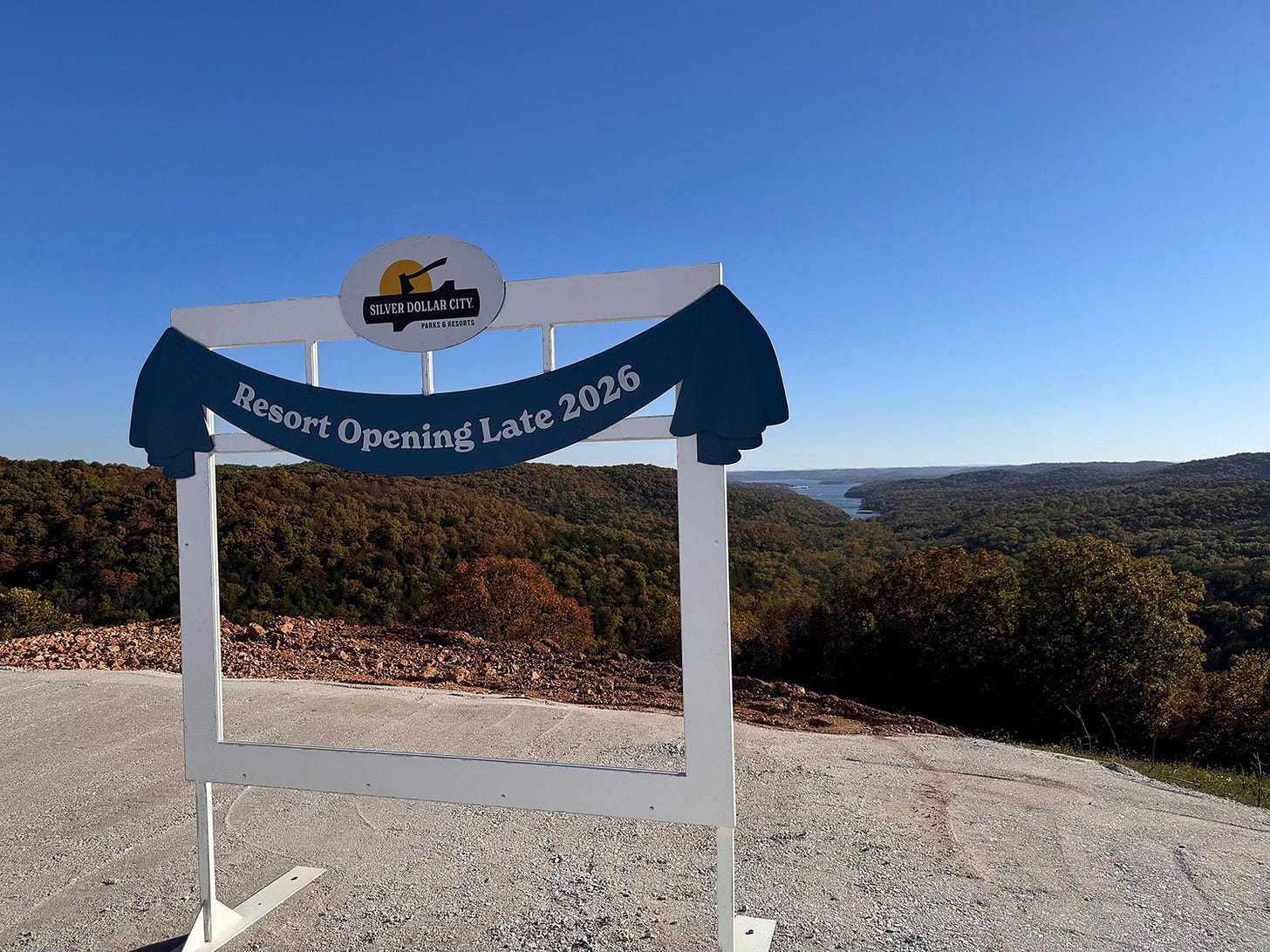 Site of future Silver Dollar City Resort