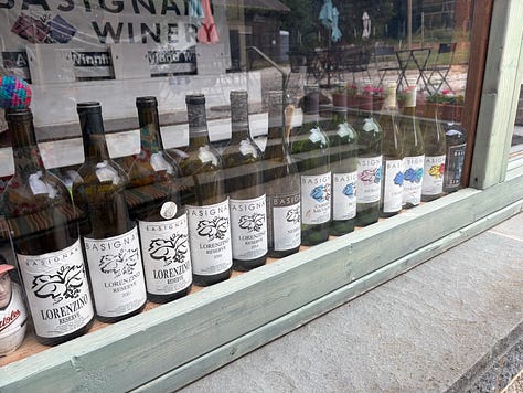 MWA recognition of its legacy families at Basignani Winery