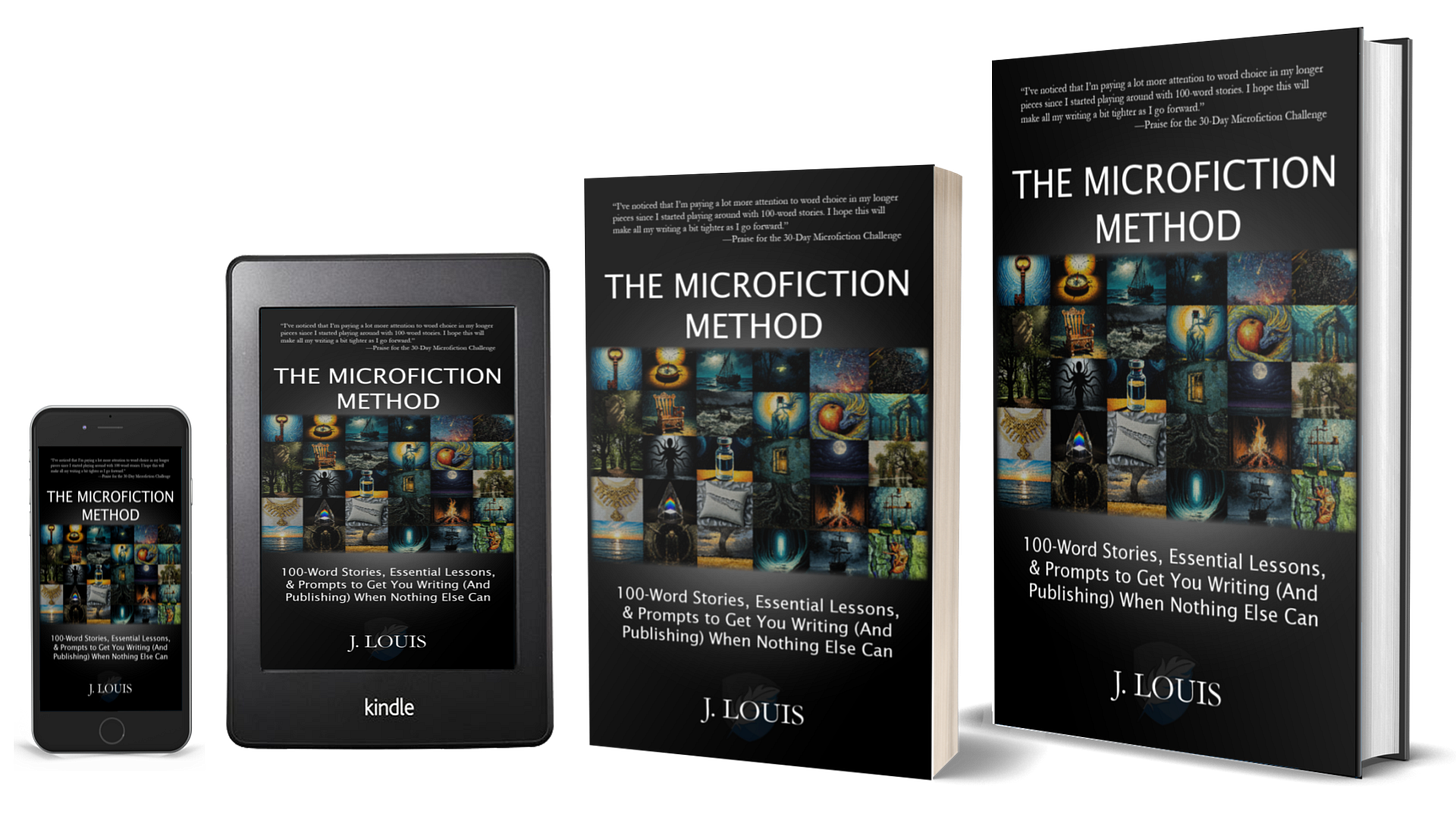 The Microfiction Method, available now at microfictionmethod.com.