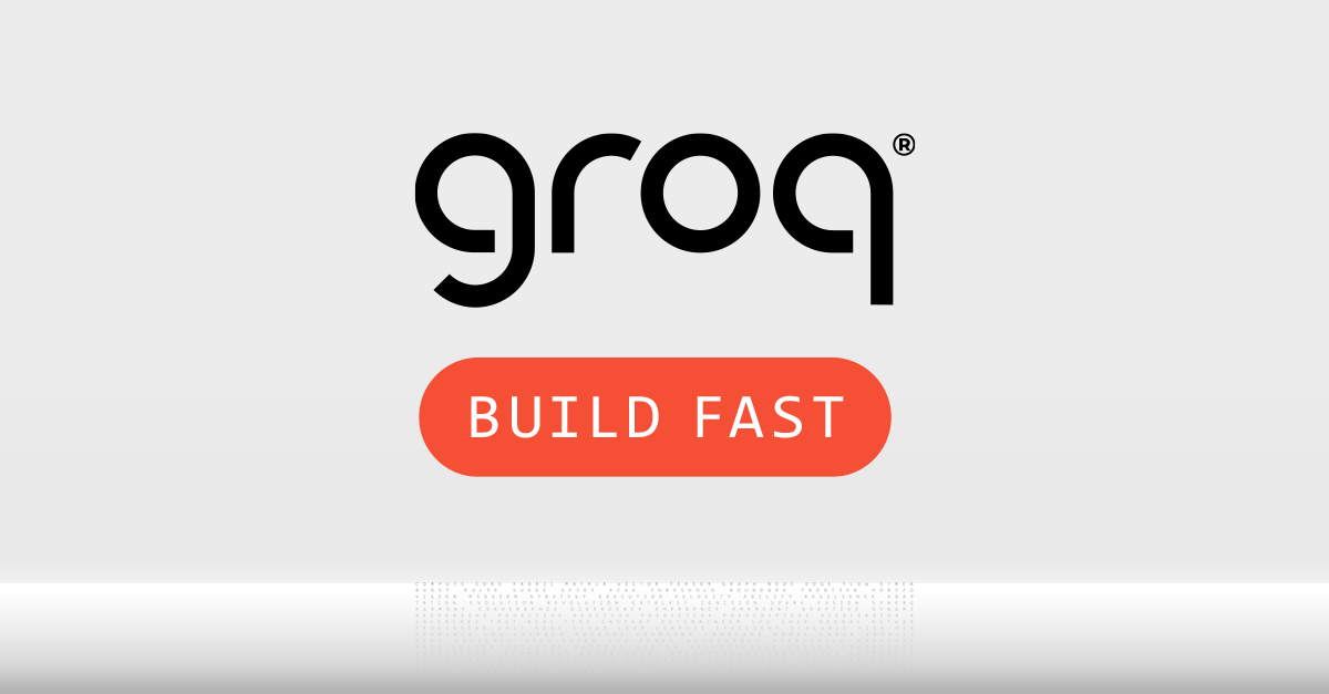 Groq is fast inference for AI builders
