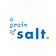 a grain of salt