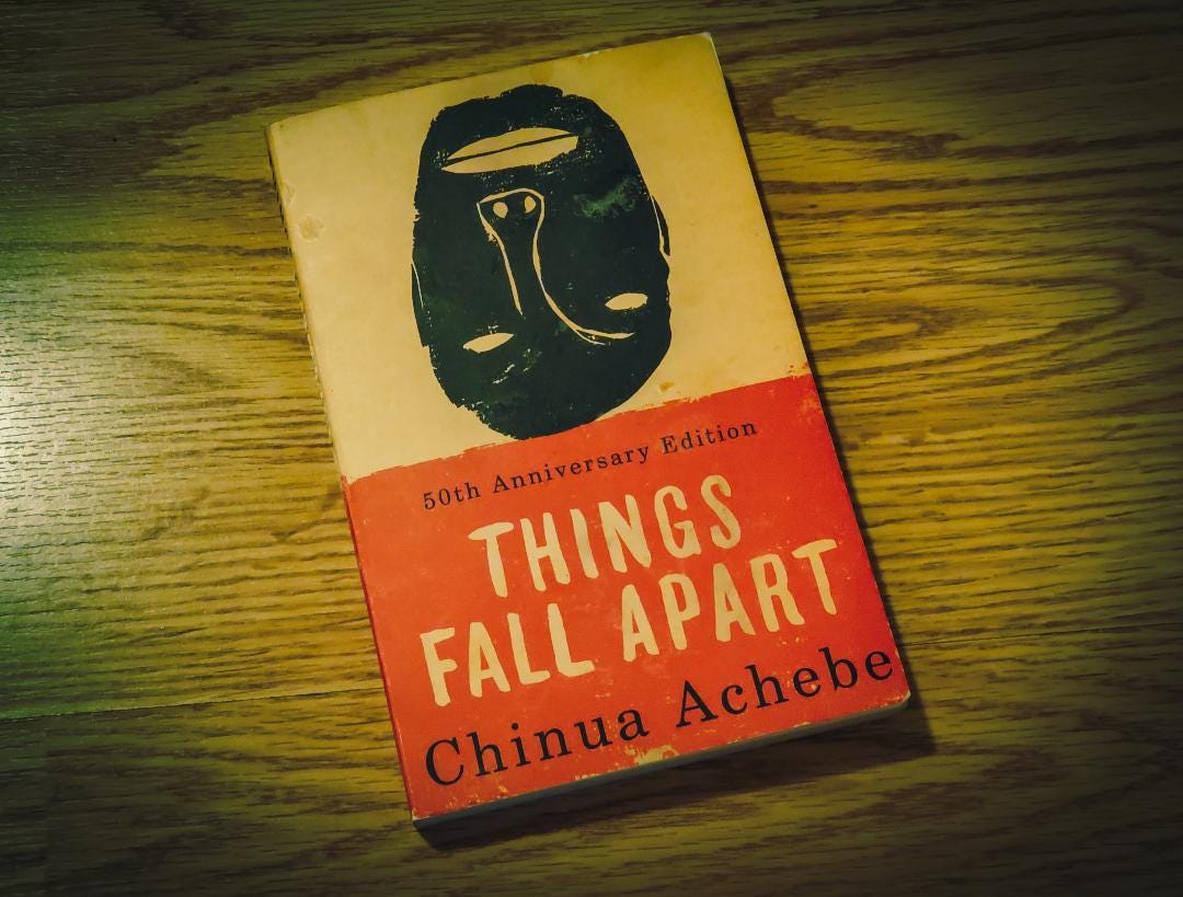 Things Fall Apart' by Chinua Achebe – I Would Rather Be Reading Things Fall Apart' by Chinua Achebe – I Would Rather Be Reading