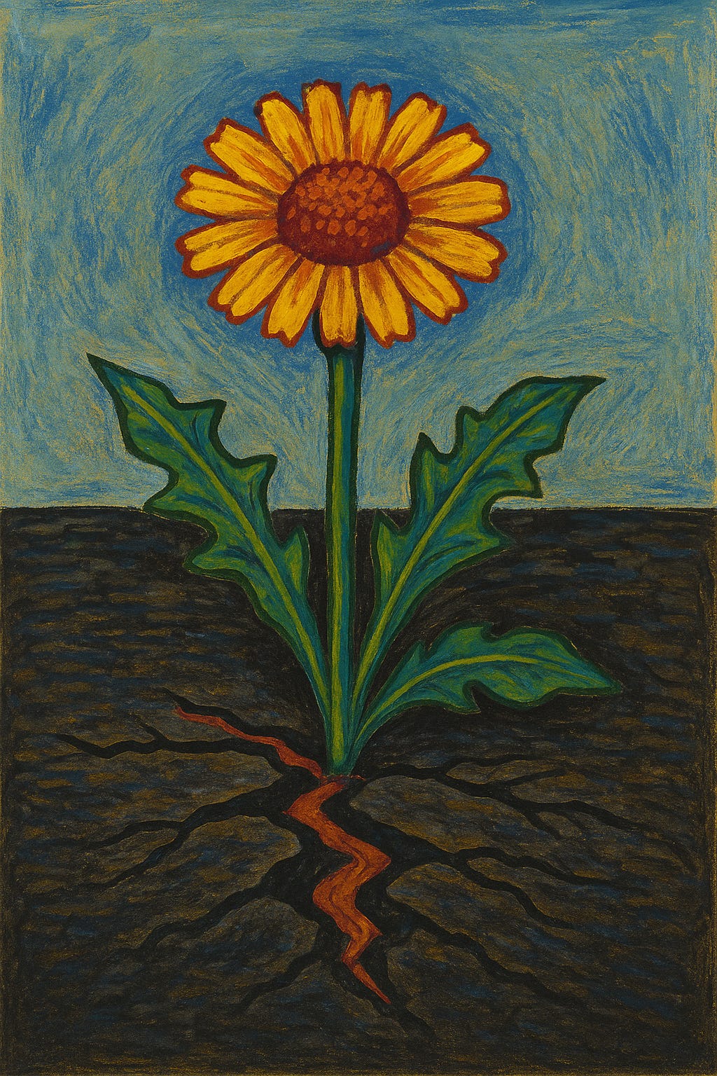 The Flower Stem Leaves & Root.  That's Bitcoin.