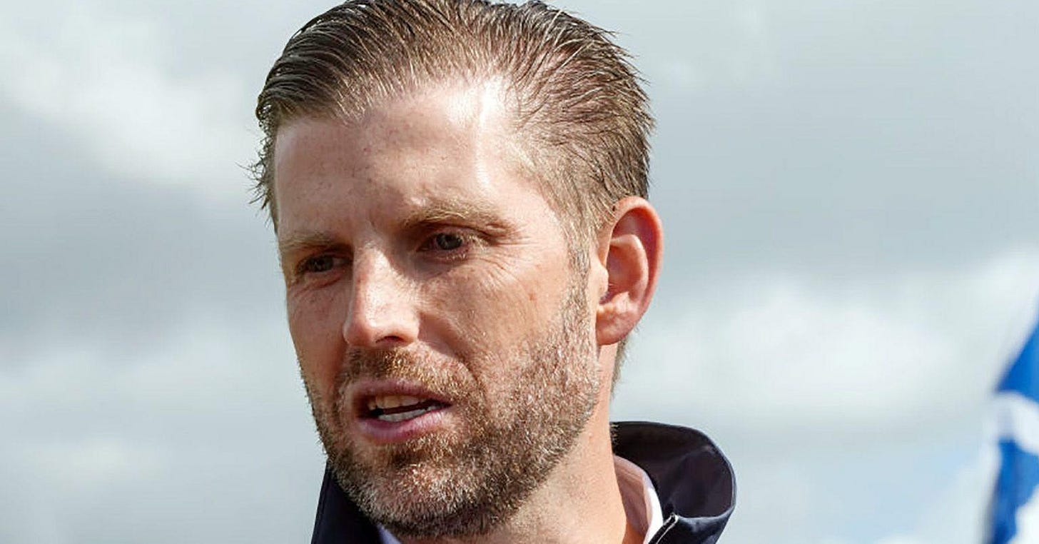 John Swinney meets Donald Trump's son Eric at Bute House - BBC News