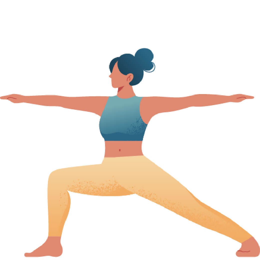 Virabhadrasana II - insideyoga.org