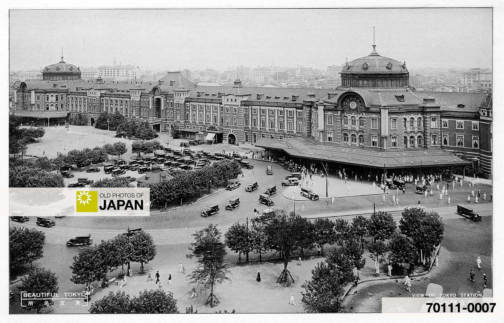 Tokyo 1920s • Tokyo Station - by Kjeld Duits