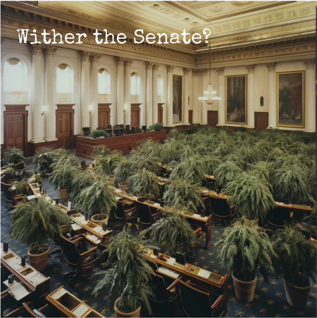 Wither the Senate? - by Lee Drutman - Undercurrent Events