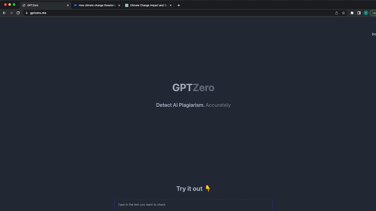 GPTZero AI Highlighting - by Edward Tian - GPTZero