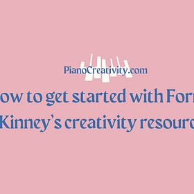How to get started with Forrest Kinney's resources