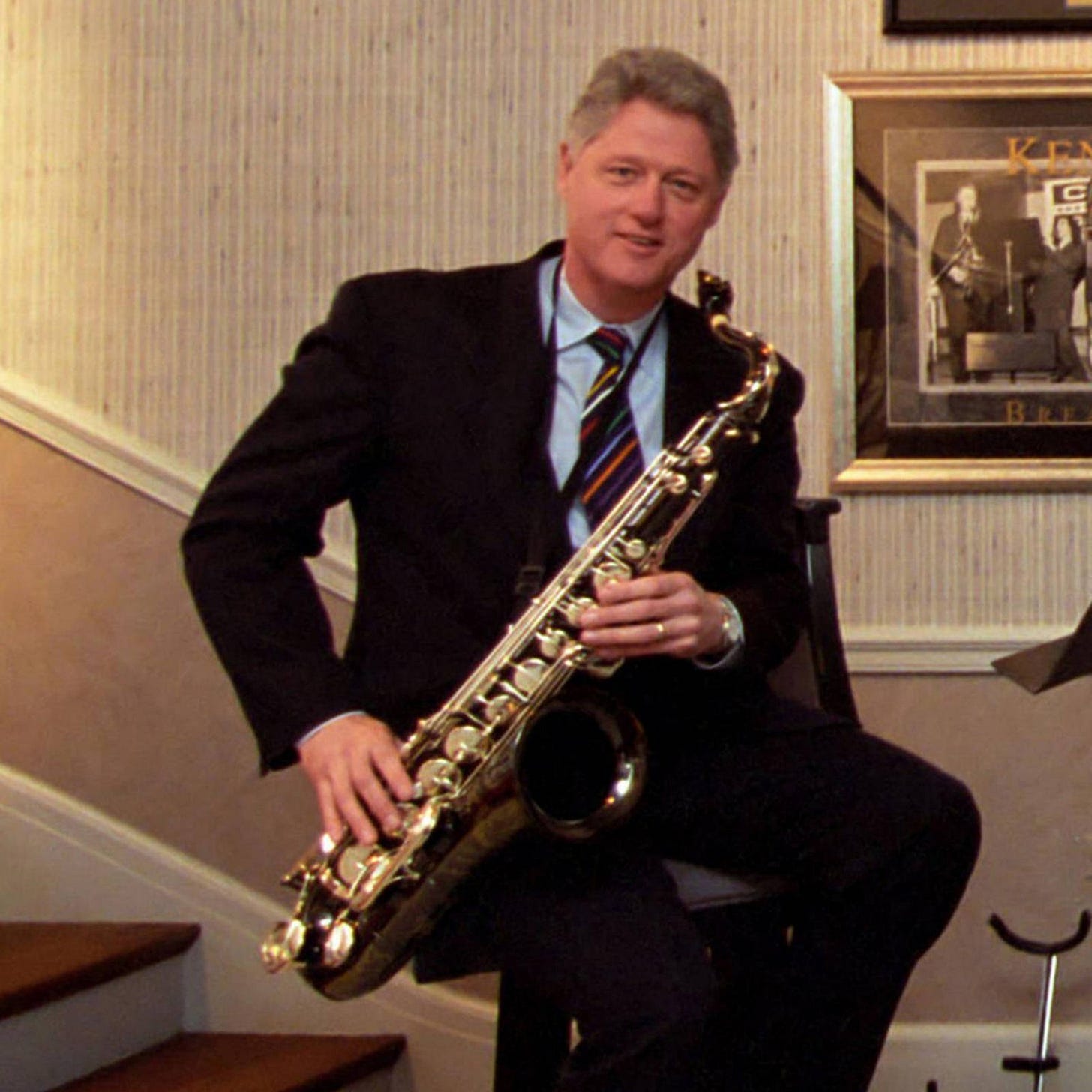 Is Bill Clinton actually good at the saxophone? - Classic FM