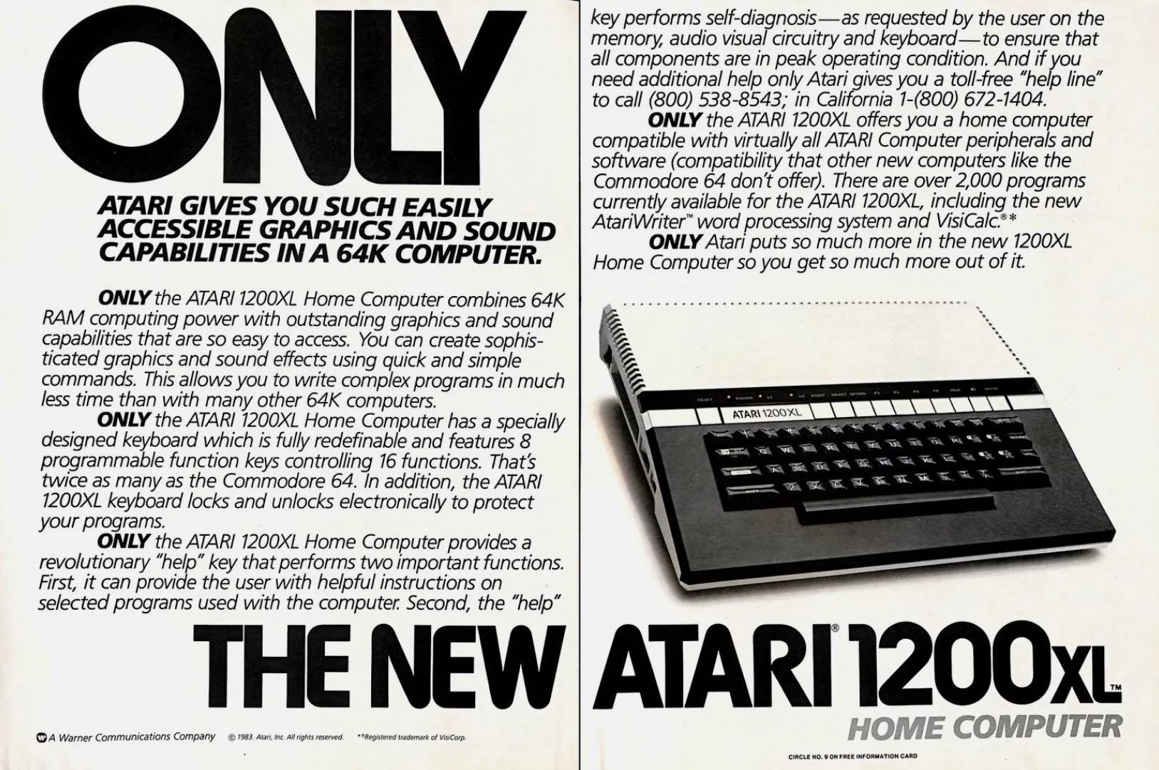 The Atari 1200XL Fiasco - by Paul Lefebvre