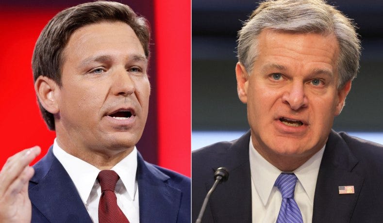 DeSantis and Wray