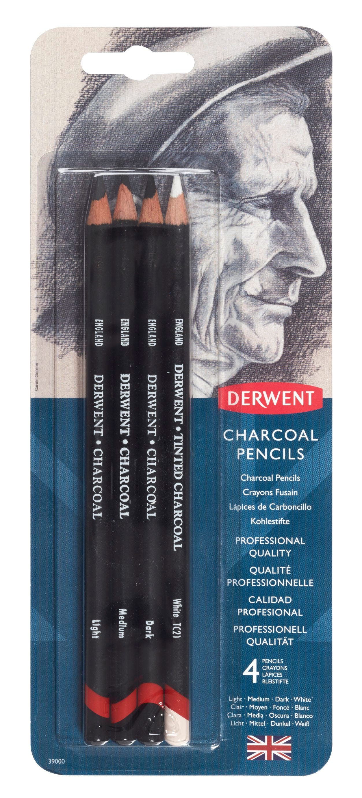 Derwent Charcoal Pencils Blister - ACCO Canada