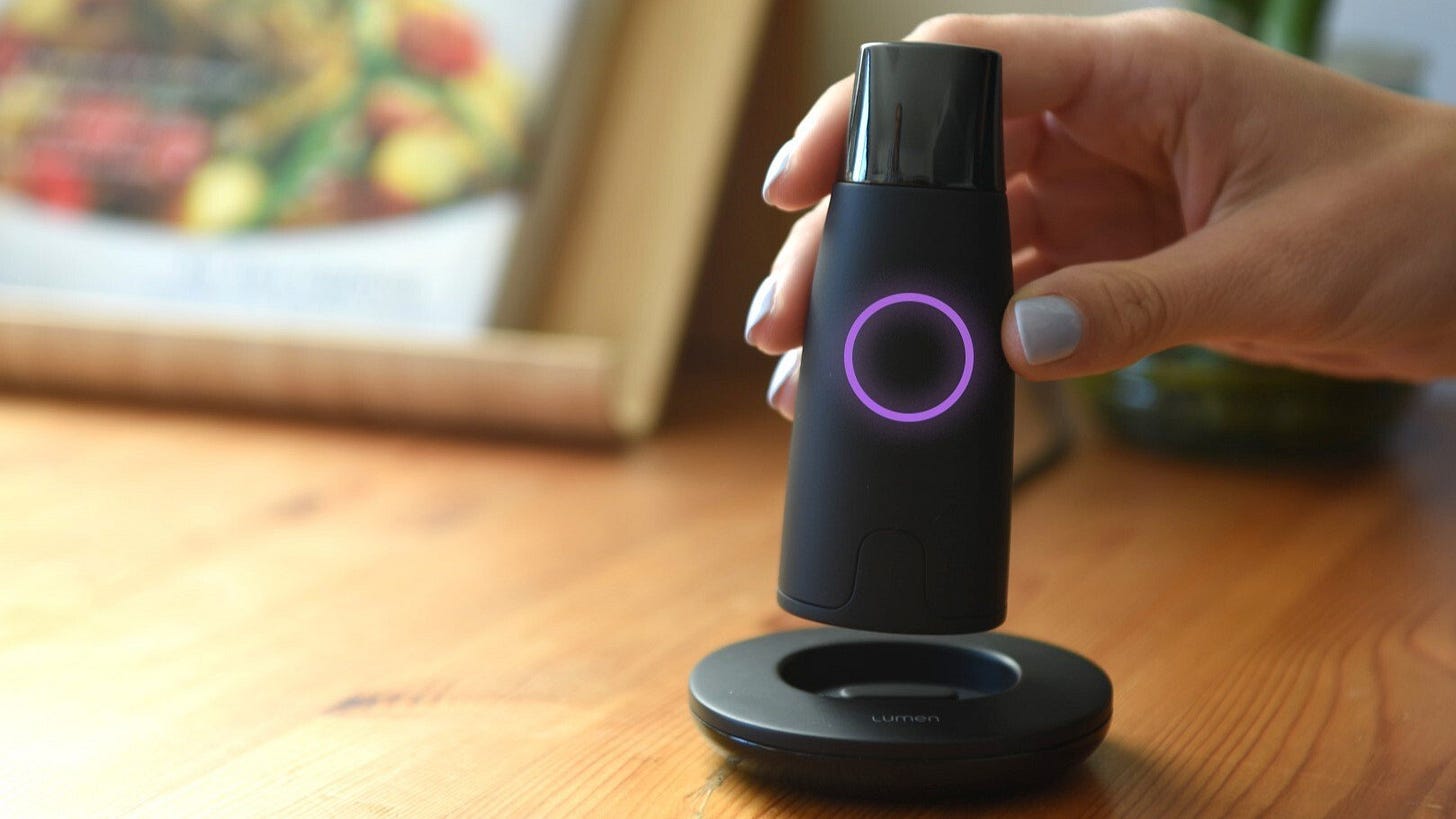 Lumen Metabolism Tracker Review | PCMag