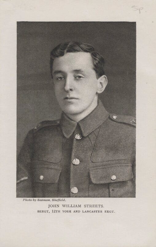NPG x138835; John William ('Will') Streets - Portrait - National Portrait  Gallery