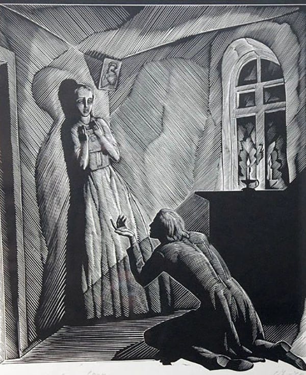 Соня Мармеладова и Родион Раскольников