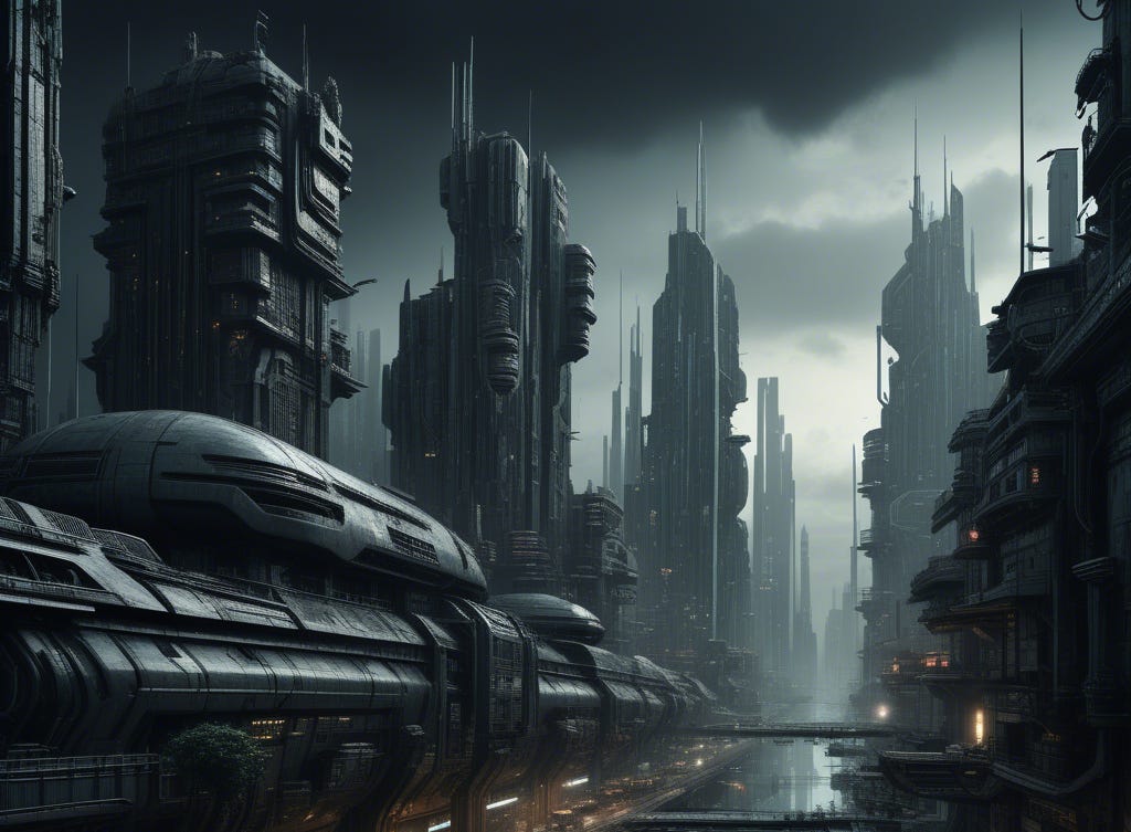 dystopian, sci-fi, fantasy