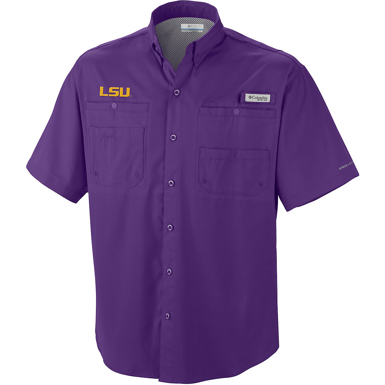Columbia Sportswear Men's Collegiate Omni-Dry Tamiami Shirt                                                                      - view number 1