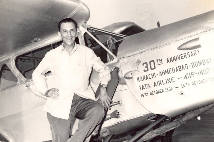 India's first commercial flight took off in 1932, led by JRD TATA - India  Today