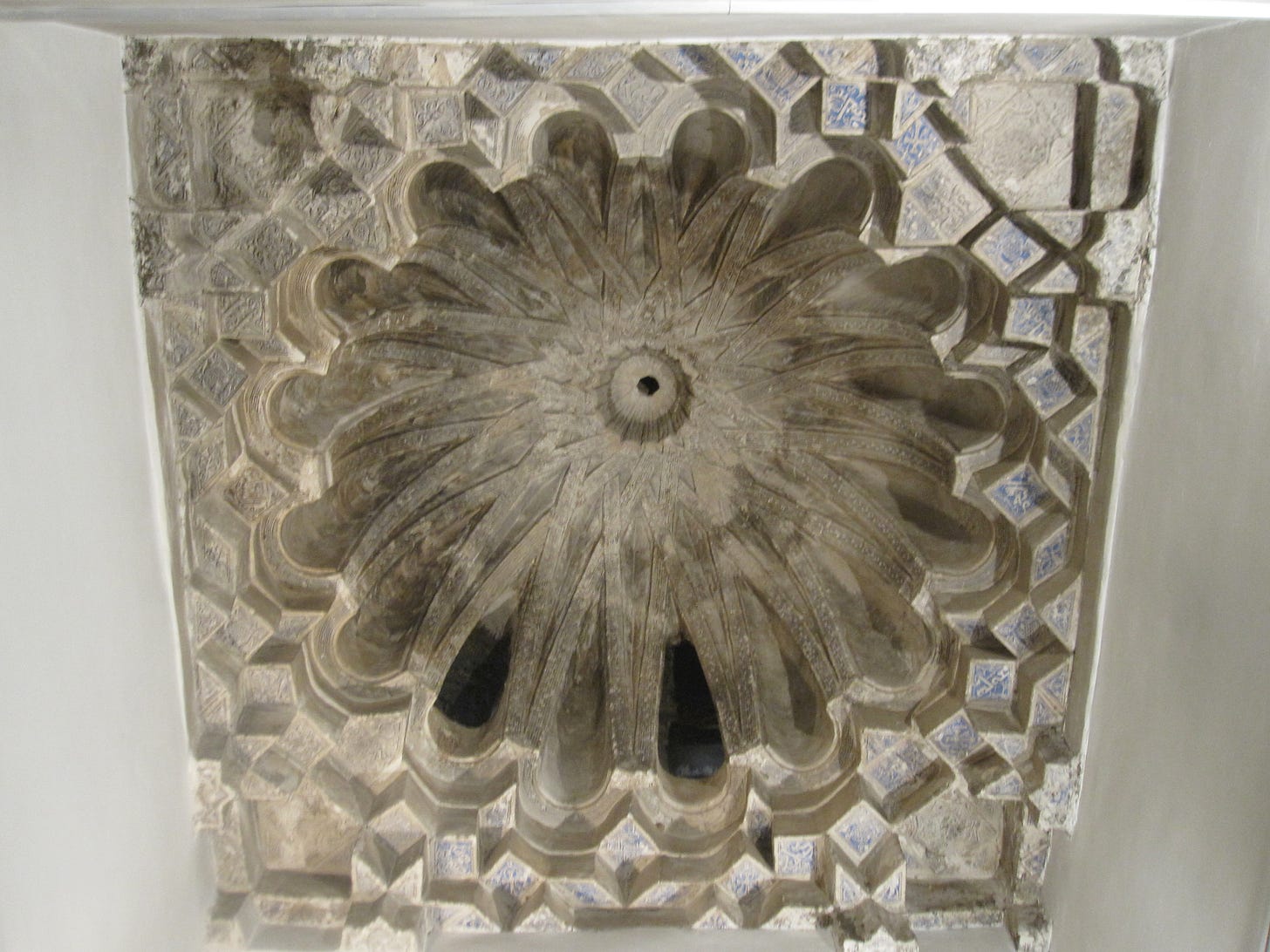 carved ceilings at Mar Behnam, Iraq carved ceilings at Mar Behnam, Iraq