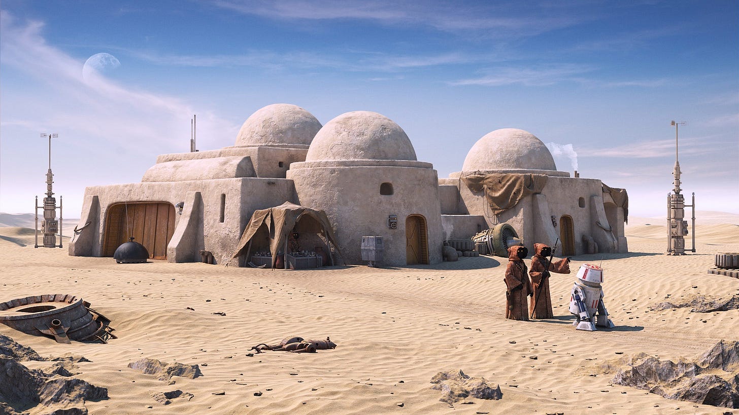 Star Wars ». La galaxie occidentale et les Bédouins de Tatooine - Simon  Pierre