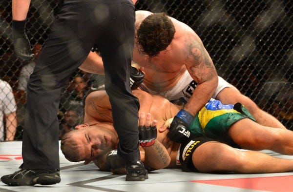 frank mir bottomed out for bigfoot ufc 2015 frank mir bottomed out for bigfoot ufc 2015