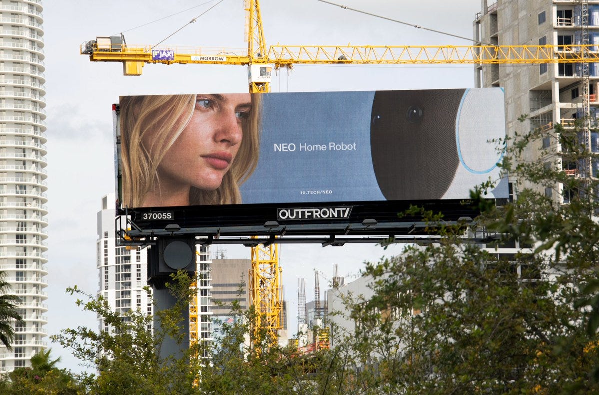 We put as much love into this campaign as we've put into this product. NEO  represents a humanoid future that's human-centric above all else… Next: NEO  at your doorstep.