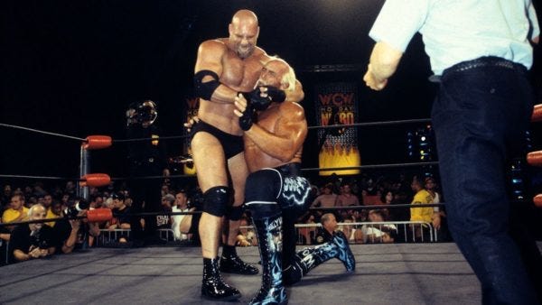 20 Years Ago: Goldberg Defeats Hollywood Hogan For WCW World Title - Last  Word on Pro Wrestling 20 Years Ago: Goldberg Defeats Hollywood Hogan For WCW World Title - Last  Word on Pro Wrestling