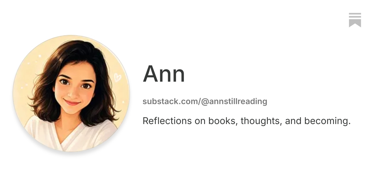 Ann | Substack