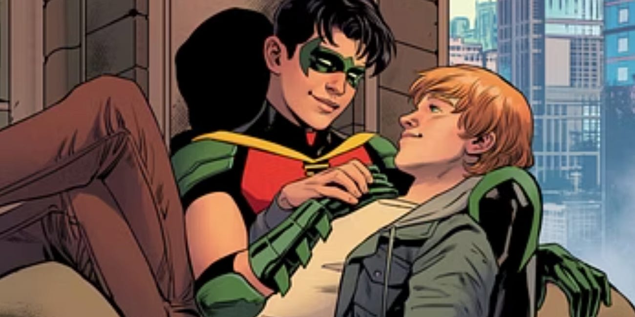 Matt Fraction Batman Quietly Brings Back Robin's Gay Boyfriend Bernard In Issue #3
