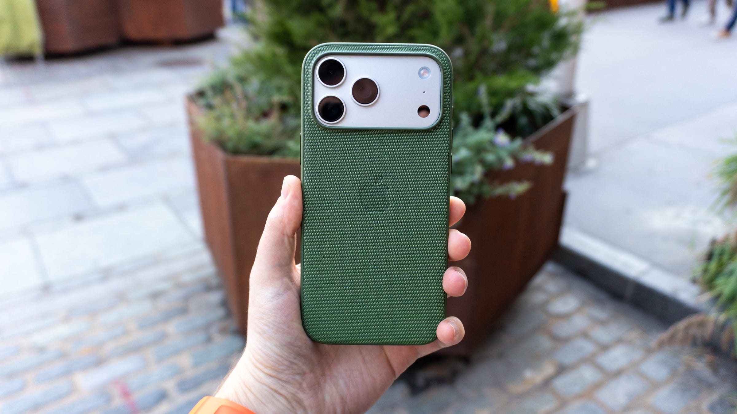 Apple's TechWoven case for iPhone 17 Pro is a worthy leather