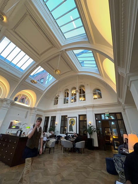 The Titanic Hotel - beautifully done. © Dennis Greene, 2025. All rights reserved.