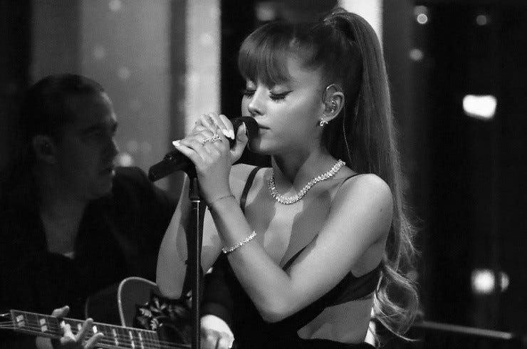 Ariana grande 10 bw 2016 billboard 1548