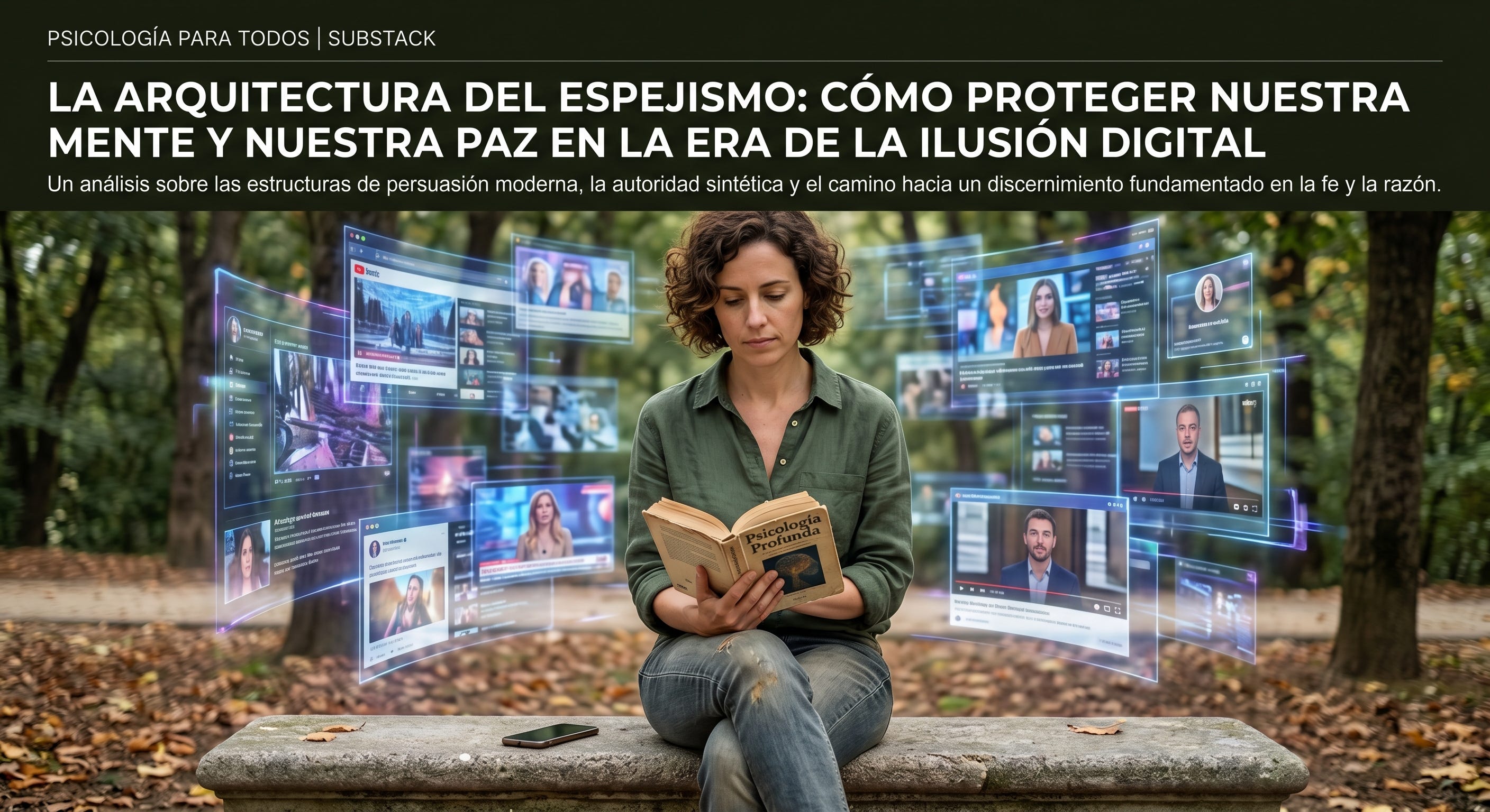 La Arquitectura del Espejismo: Cómo Proteger nuestra Mente y nuestra Paz en la Era de la Ilusión Digital