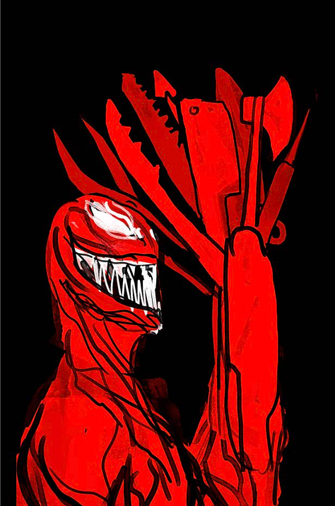Carnage #4 Sketches