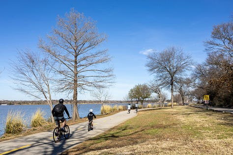 Plano is on the north end of Dallas