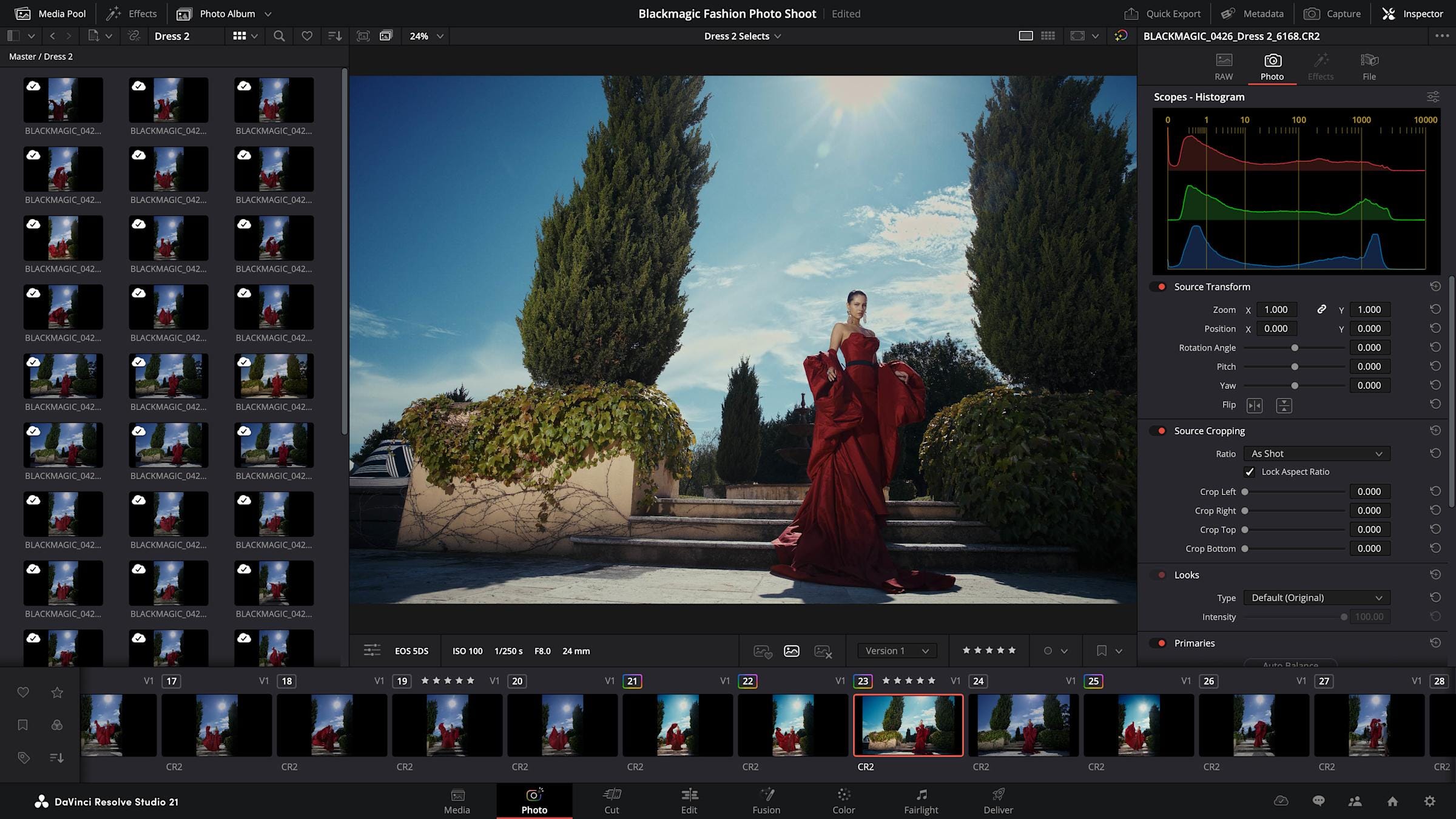 Da Vinci resolve ganha nova aba Fotos e bate de frente com a Adobe