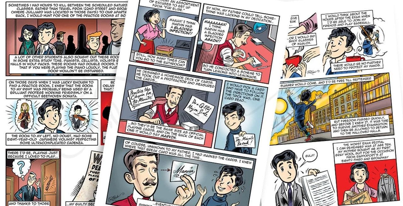 Additional interior pages from Marvin — courtesy of Ian David Marsden.
