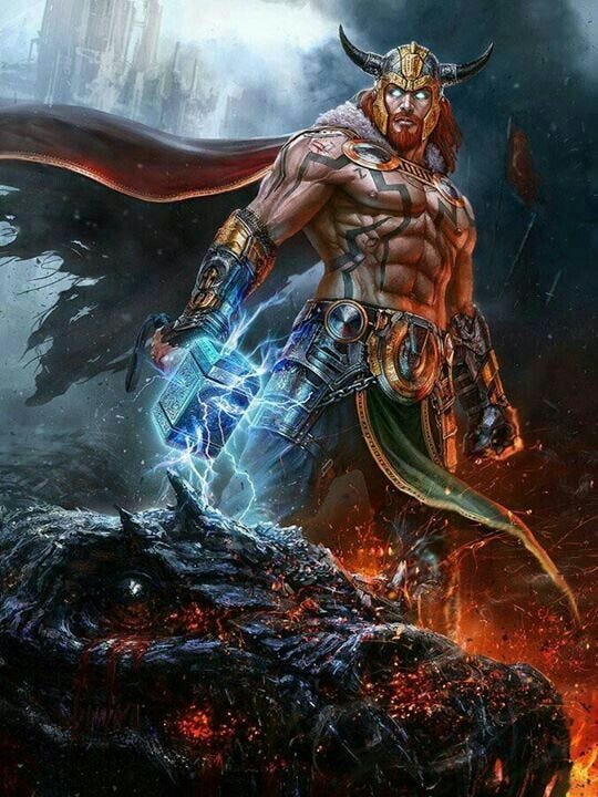 Pin by Tribun on Viking | Thor art, Thor norse, Mythology