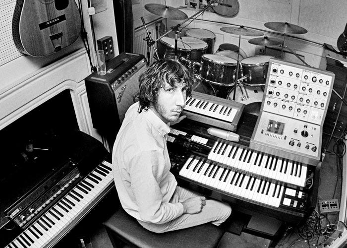 Pete Townshend in his home studio and now the home of Jon and Judy!