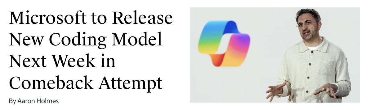Microsoft baut eigene KI-Modelle mit Fokus auf Code Microsoft baut eigene KI-Modelle mit Fokus auf Code
