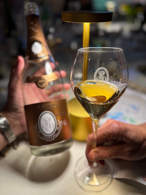 Champagne tasting