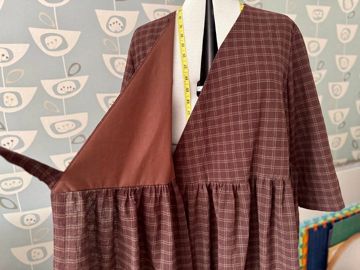 The Etta Dress in Japanese Linen Fabric